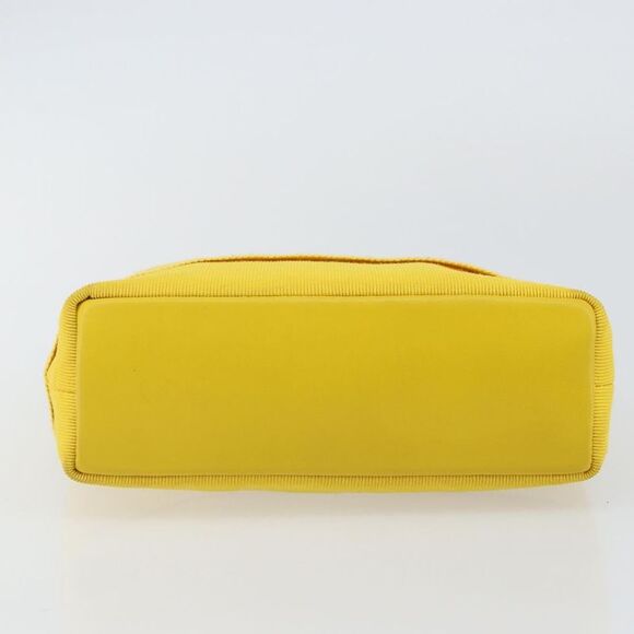 Salvatore Ferragamo Vala Handbag Nylon Yellow Nylon Handbag (Pre-Owned) - Picture 14 of 16